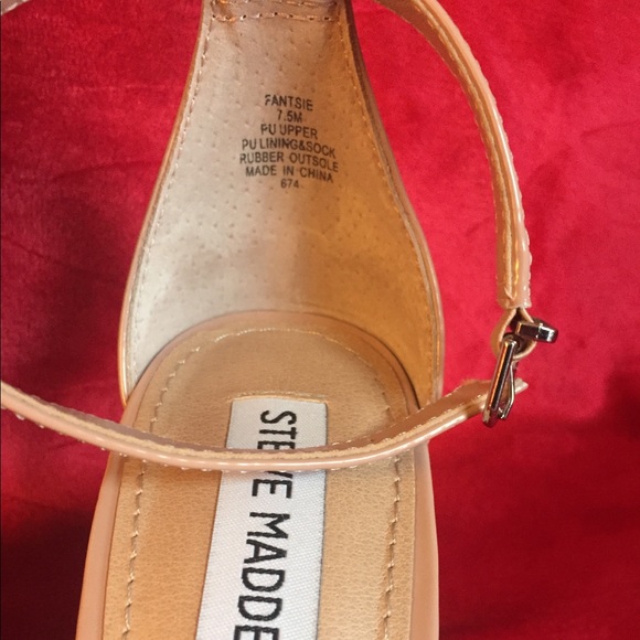 Steve Madden Shoes | Nude Steve Madden Heels Size 75 | Poshmark